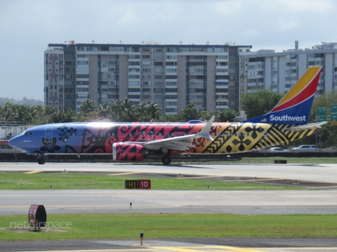 Southwest Airlines Boeing 737 MAX 8 (N8710M) at  San Juan - Luis Munoz Marin International, Puerto Rico