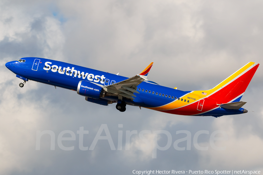 Southwest Airlines Boeing 737-8 MAX (N8711Q) | Photo 279822