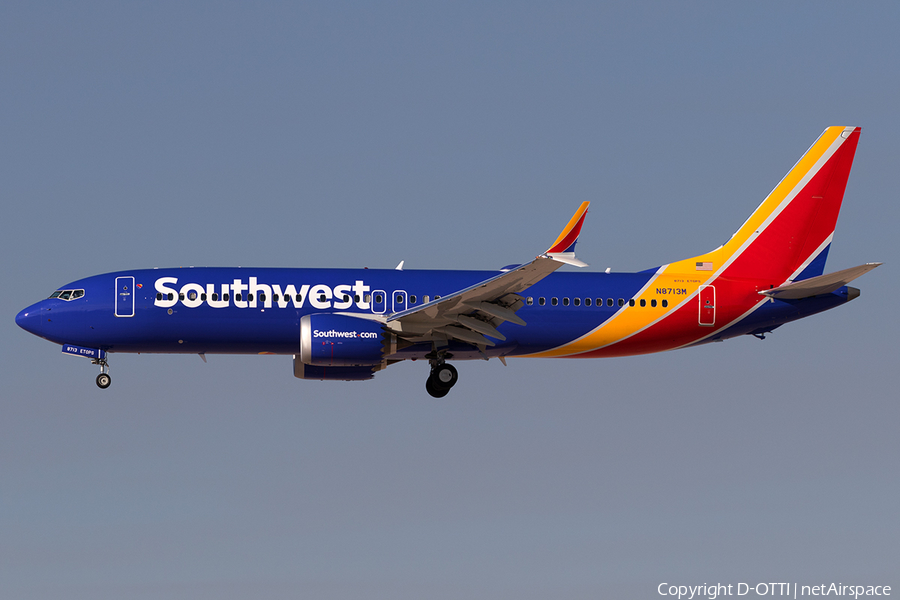 Southwest Airlines Boeing 737-8 MAX (N8713M) | Photo 201767