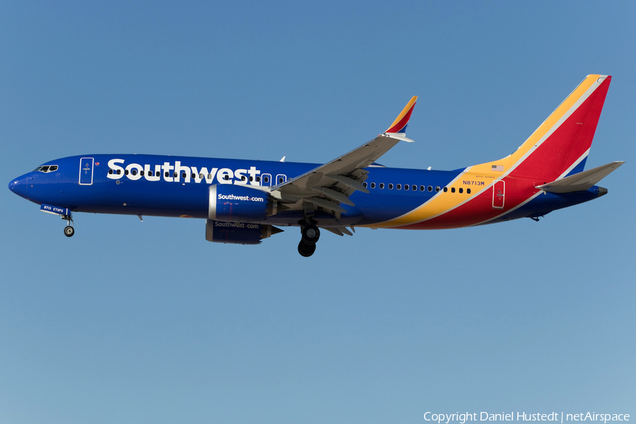 Southwest Airlines Boeing 737-8 MAX (N8713M) | Photo 478227