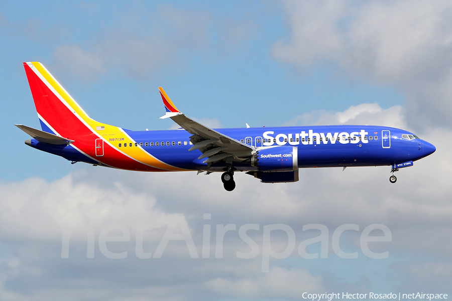 Southwest Airlines Boeing 737-8 MAX (N8713M) | Photo 199216