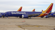 Southwest Airlines Boeing 737-8 MAX (N8713M) at  Victorville - Southern California Logistics, United States