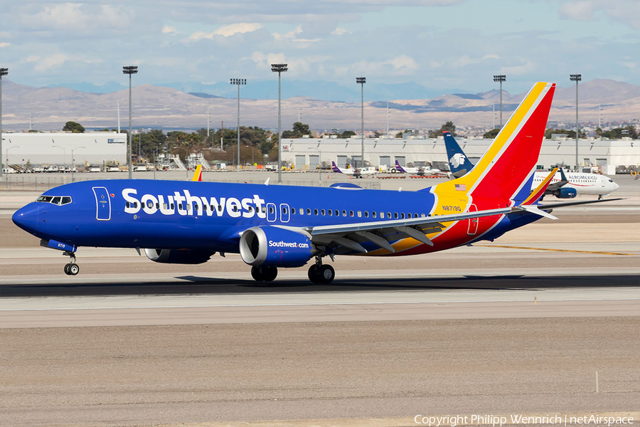 Southwest Airlines Boeing 737-8 MAX (N8719Q) | Photo 311492