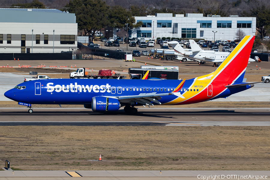 Southwest Airlines Boeing 737-8 MAX (N8720L) | Photo 679278