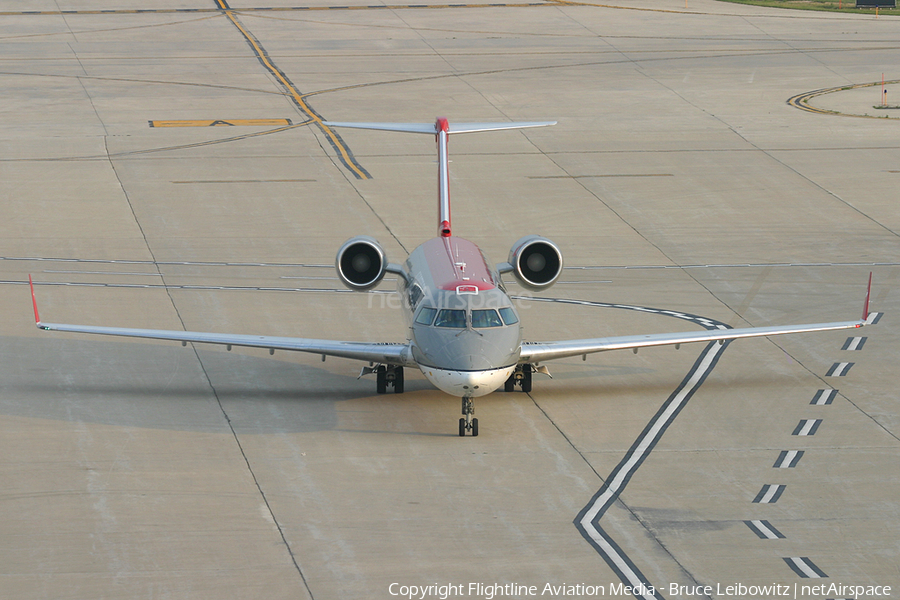 Northwest Airlink (Pinnacle Airlines) Bombardier CRJ-200LR (N8721B) | Photo 150929