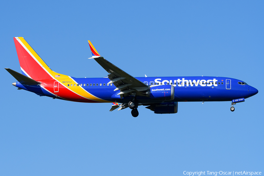 Southwest Airlines Boeing 737-8 MAX (N8721J) | Photo 524039