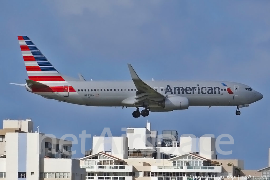 American Airlines Boeing 737-823 (N872NN) | Photo 68303