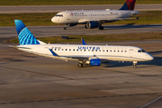 United Express (Mesa Airlines) Embraer ERJ-175LR (ERJ-170-200LR) (N87318) at  Houston - George Bush Intercontinental, United States
