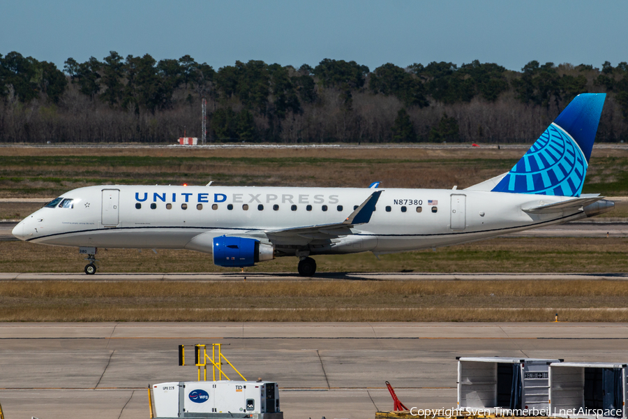 United Express (Mesa Airlines) Embraer ERJ-175LL (ERJ-170-200LL) (N87380) | Photo 500891