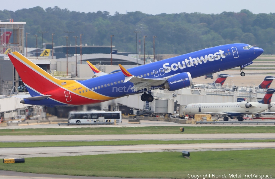 Southwest Airlines Boeing 737-8 MAX (N8738K) | Photo 680099