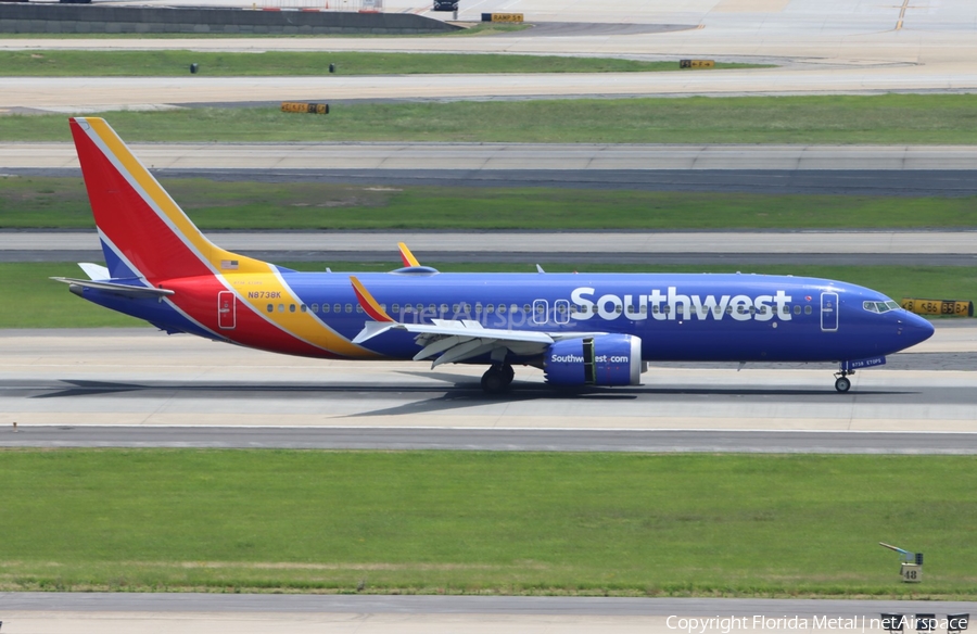 Southwest Airlines Boeing 737-8 MAX (N8738K) | Photo 680100