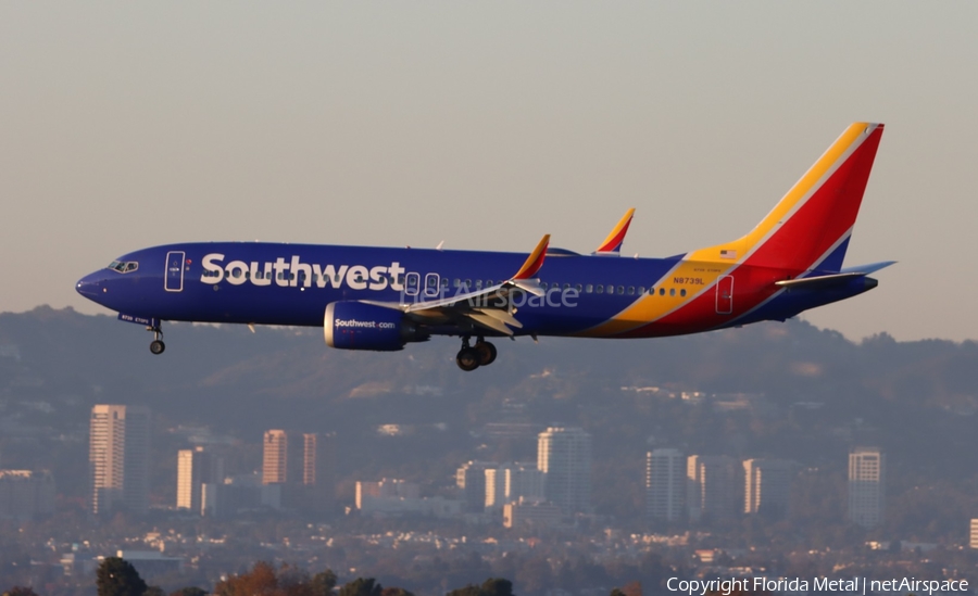 Southwest Airlines Boeing 737-8 MAX (N8739L) | Photo 680101