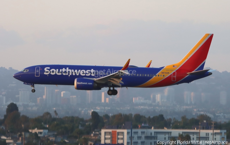 Southwest Airlines Boeing 737-8 MAX (N8742M) | Photo 680110