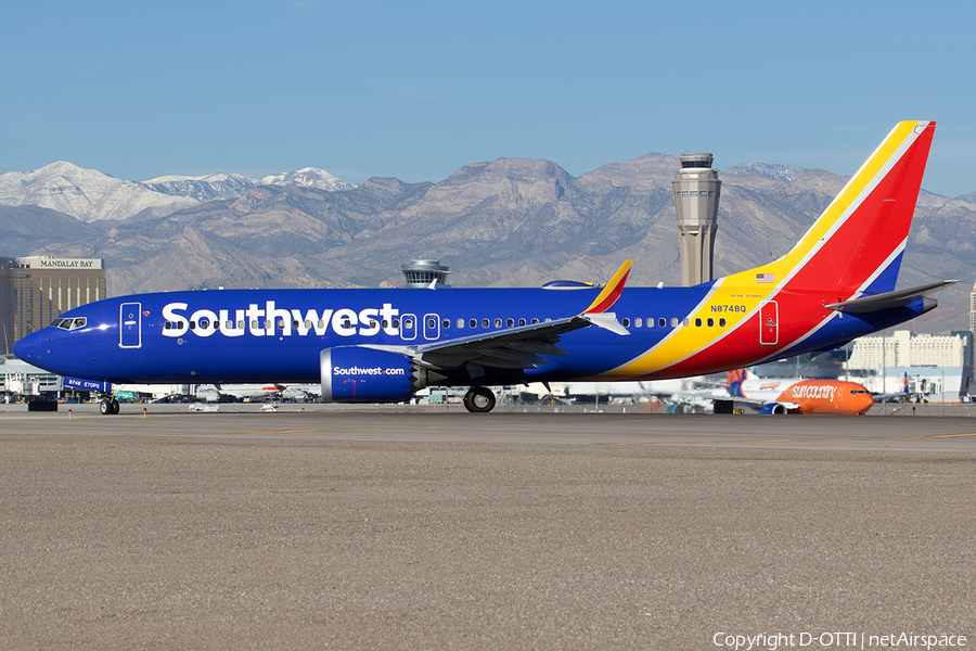 Southwest Airlines Boeing 737-8 MAX (N8748Q) | Photo 555312