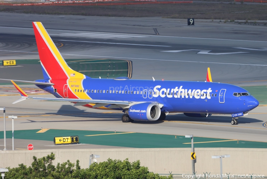 Southwest Airlines Boeing 737-8 MAX (N8748Q) | Photo 680113