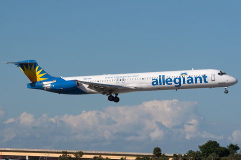 Allegiant Air McDonnell Douglas MD-83 (N874GA) at  Ft. Lauderdale - International, United States