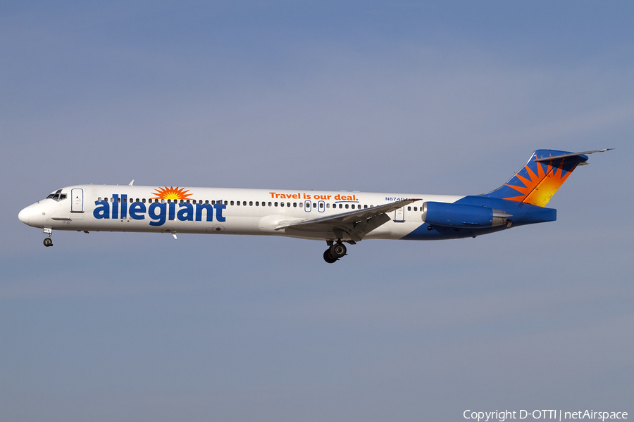 Allegiant Air McDonnell Douglas MD-83 (N874GA) | Photo 425731