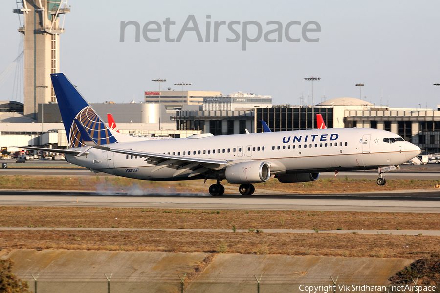 United Airlines Boeing 737-824 (N87507) | Photo 53073
