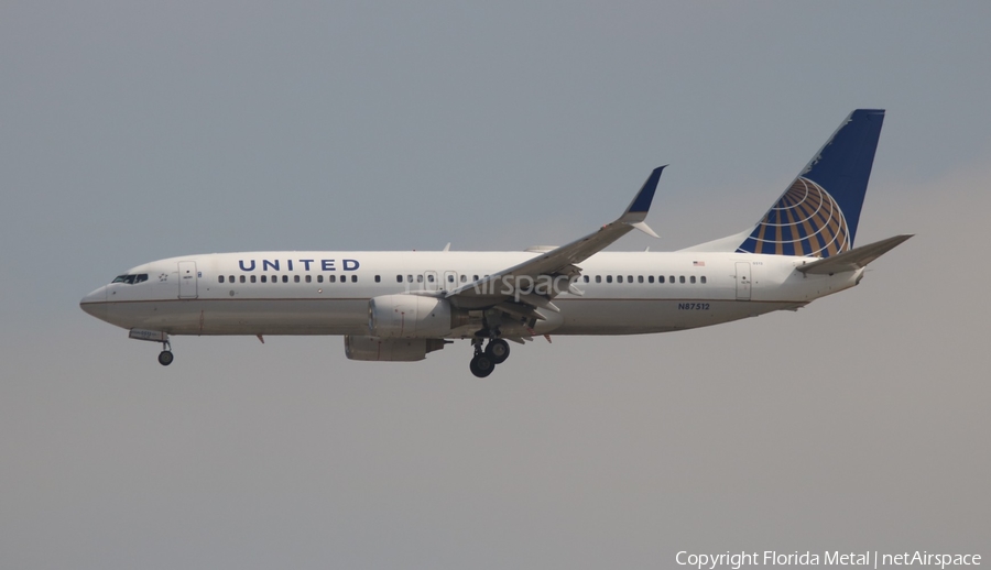 United Airlines Boeing 737-824 (N87512) | Photo 407015