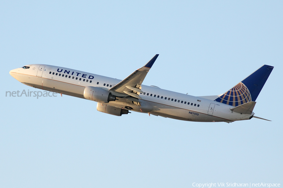 United Airlines Boeing 737-824 (N87513) | Photo 13731