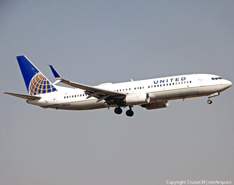 United Airlines Boeing 737-824 (N87513) | Photo 259128