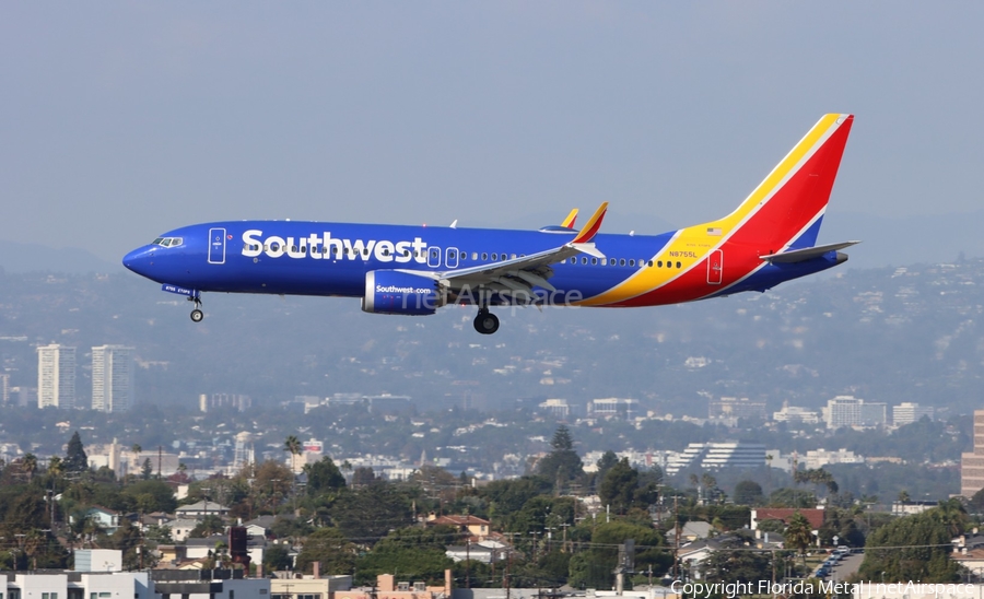 Southwest Airlines Boeing 737-8 MAX (N8755L) | Photo 680130