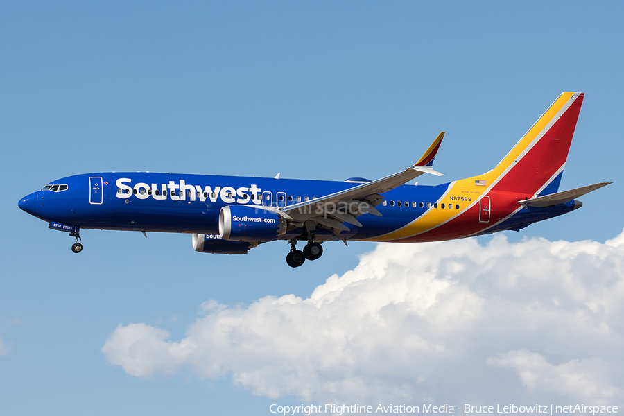 Southwest Airlines Boeing 737-8 MAX (N8756S) | Photo 564792