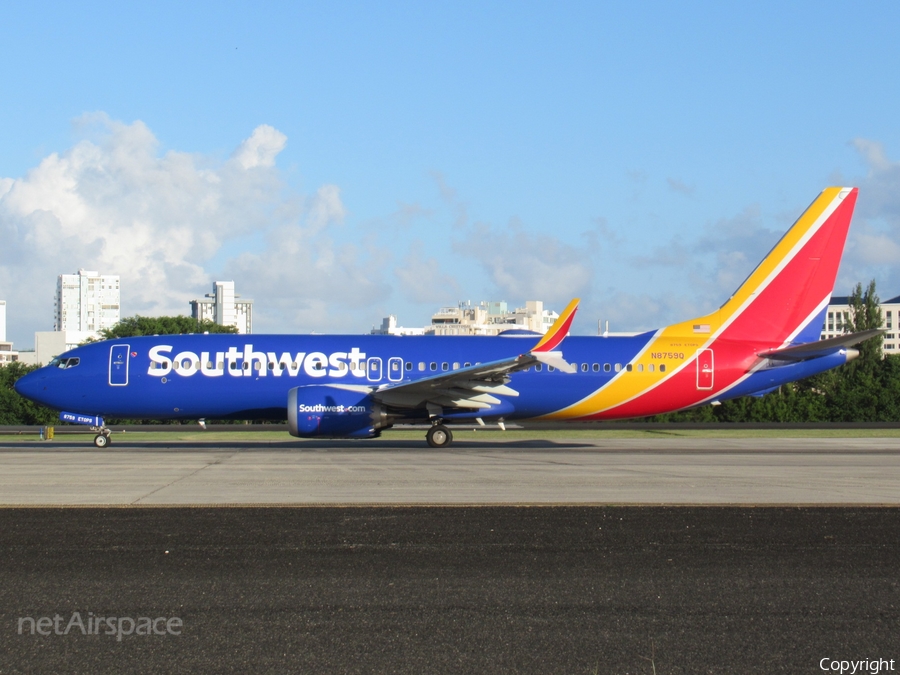 Southwest Airlines Boeing 737-8 MAX (N8759Q) | Photo 540795