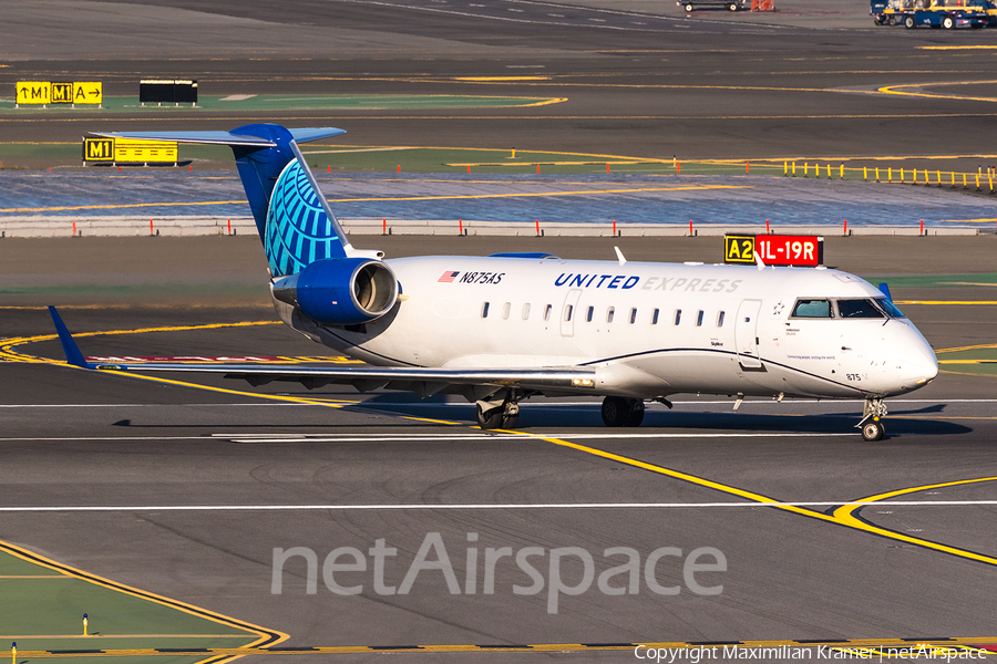 United Express (SkyWest Airlines) Bombardier CRJ-200LR (N875AS) | Photo 503112