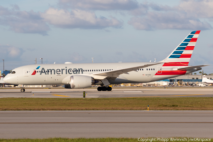 American Airlines Boeing 787-8 Dreamliner (N875BD) | Photo 560784