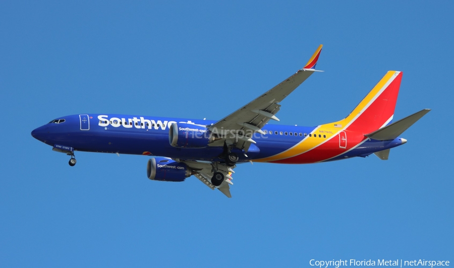 Southwest Airlines Boeing 737-8 MAX (N8760L) | Photo 680134