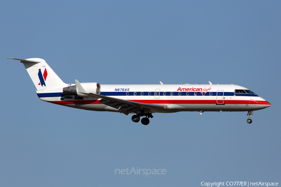 American Eagle (ExpressJet Airlines) Bombardier CRJ-200ER (N876AS) | Photo 21416