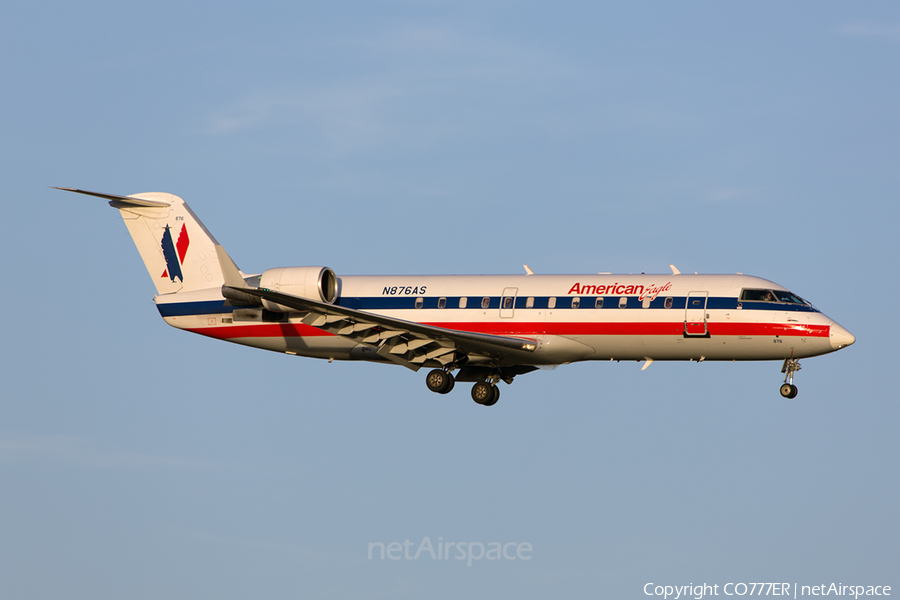American Eagle (ExpressJet Airlines) Bombardier CRJ-200ER (N876AS) | Photo 46412