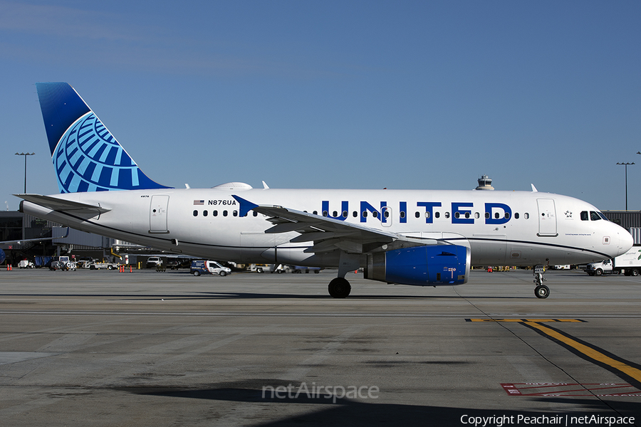 United Airlines Airbus A319-132 (N876UA) | Photo 366263