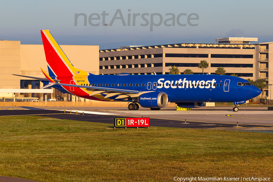 Southwest Airlines Boeing 737-8 MAX (N8771D) | Photo 603297