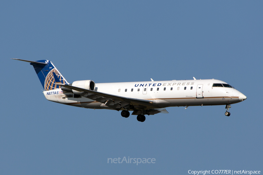 United Express (ExpressJet Airlines) Bombardier CRJ-200ER (N877AS) | Photo 60886