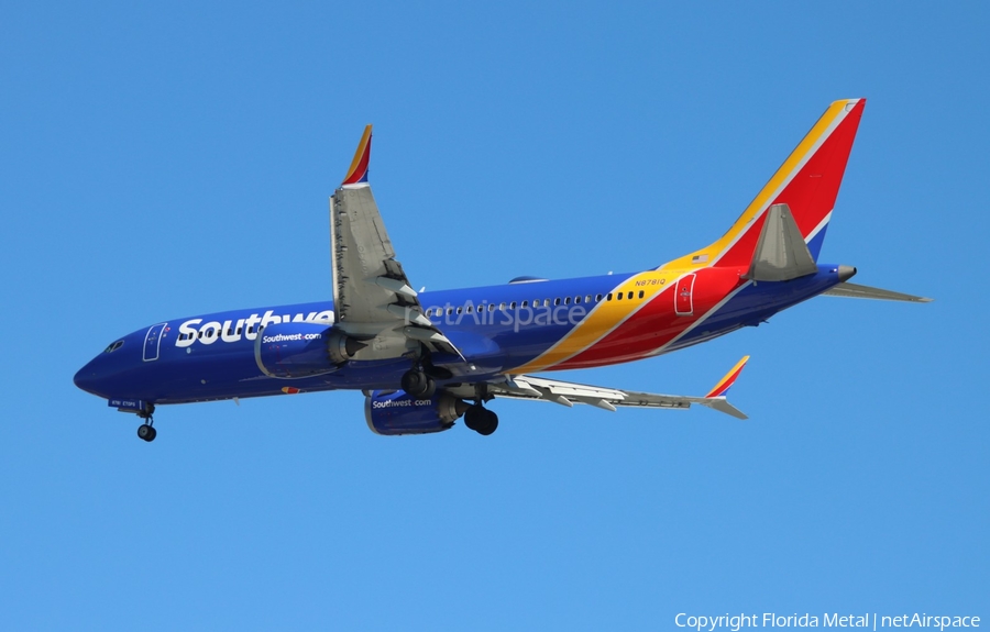 Southwest Airlines Boeing 737-8 MAX (N8781Q) | Photo 680143