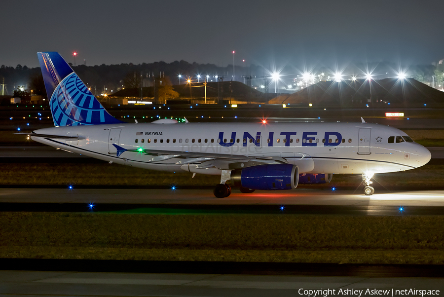 United Airlines Airbus A319-132 (N878UA) | Photo 370784