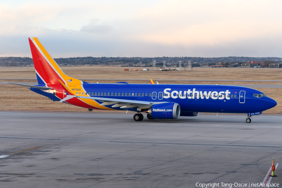 Southwest Airlines Boeing 737-8 MAX (N8792Q) | Photo 541762