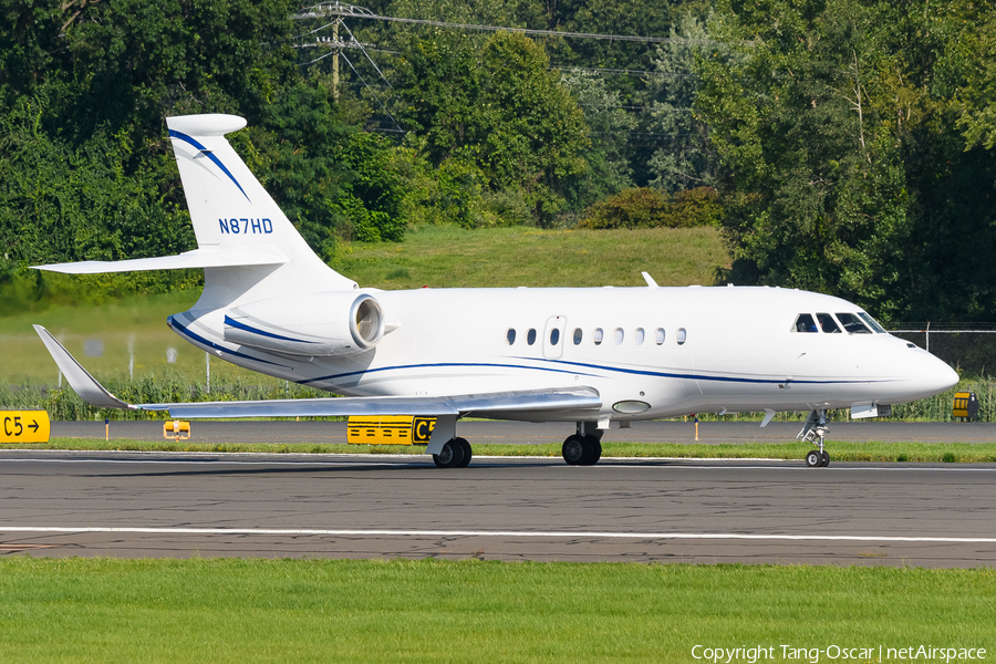 (Private) Dassault Falcon 2000LX (N87HD) | Photo 583776