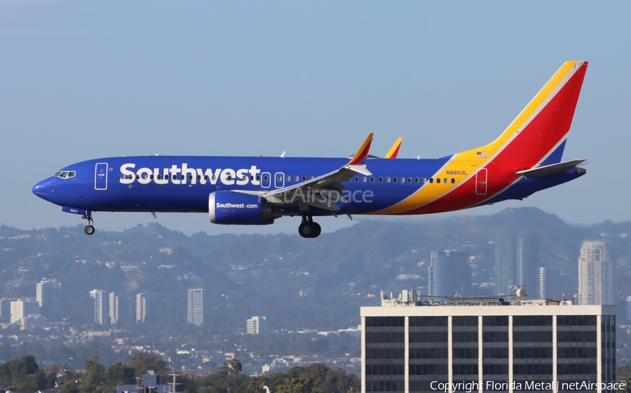 Southwest Airlines Boeing 737-8 MAX (N8803L) | Photo 680199