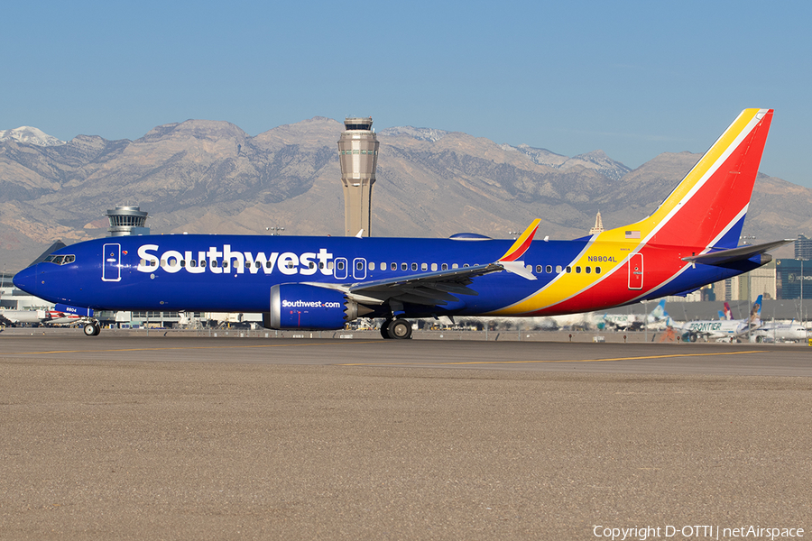 Southwest Airlines Boeing 737 MAX 8 (N8804L) | Photo 546824