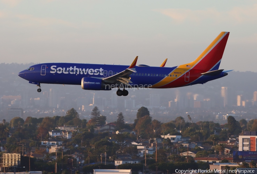 Southwest Airlines Boeing 737-8 MAX (N8807L) | Photo 615447