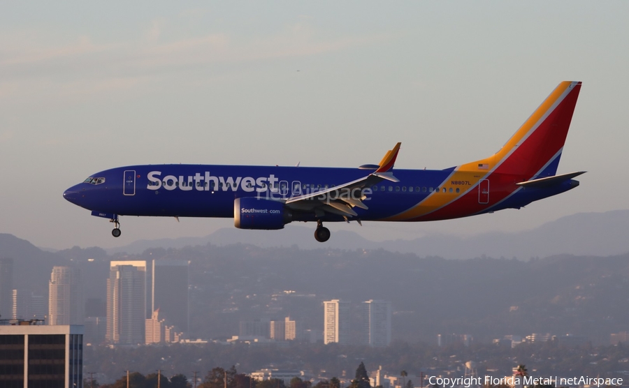 Southwest Airlines Boeing 737-8 MAX (N8807L) | Photo 680201