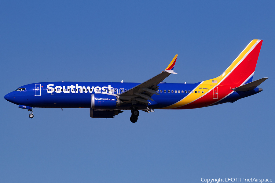 Southwest Airlines Boeing 737-8 MAX (N8809L) | Photo 538819