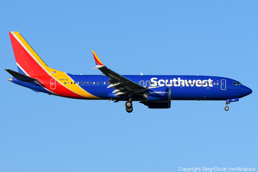 Southwest Airlines Boeing 737 MAX 8 (N8813Q) | Photo 523939