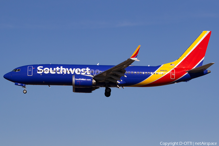 Southwest Airlines Boeing 737-8 MAX (N8815L) | Photo 555978