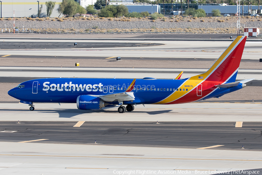 Southwest Airlines Boeing 737-8 MAX (N8817L) | Photo 554950