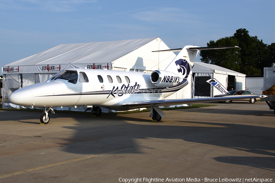 Kansas State University Cessna 525 CitationJet (N881KS) | Photo 165861