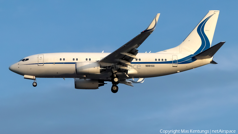 (Private) Boeing 737-7EG(BBJ) (N881SG) | Photo 488153